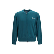 Kenzo Cardigan Bicolor din Lână