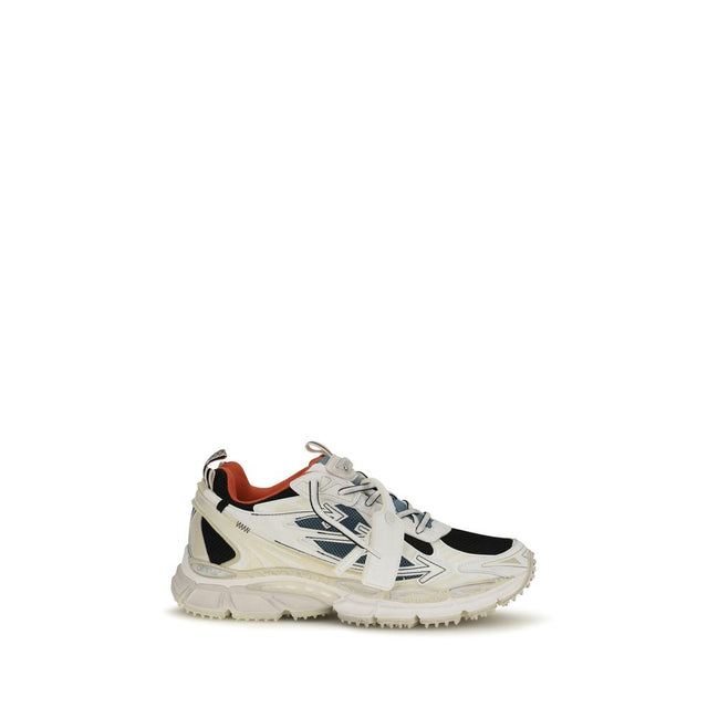 Off-White Adidași Sport Multicolori din Material Textil