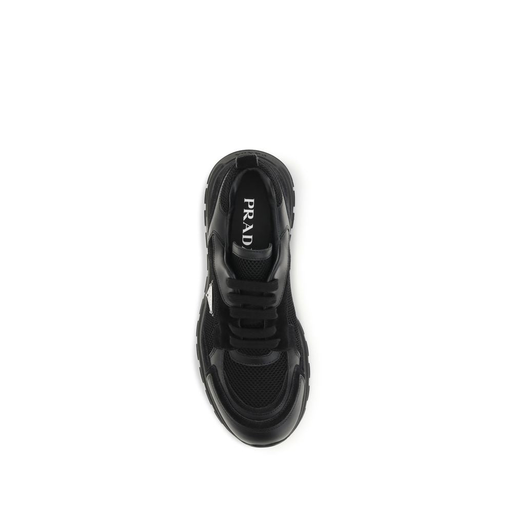 Prada Adidași Sport Negri din Material Textil