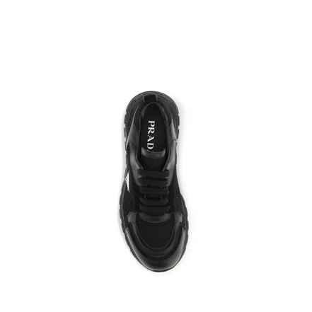 Prada Adidași Sport Negri din Material Textil