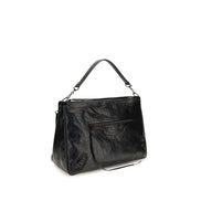 Balenciaga Geantă de Umăr Neagră din Piele de Miel