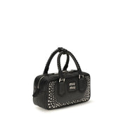Miu Miu Black Calf Leather Shoulder Bag