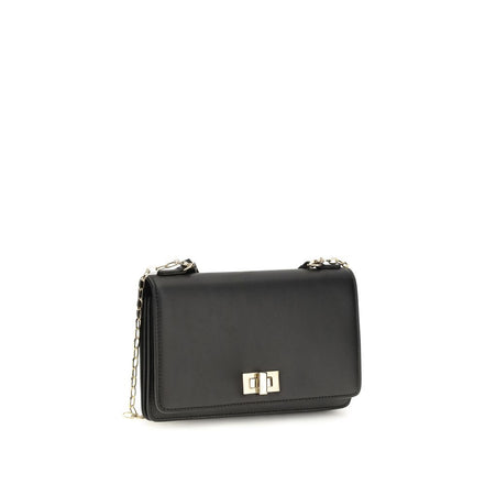 Fendi Portofel Negru din Piele de Vițel