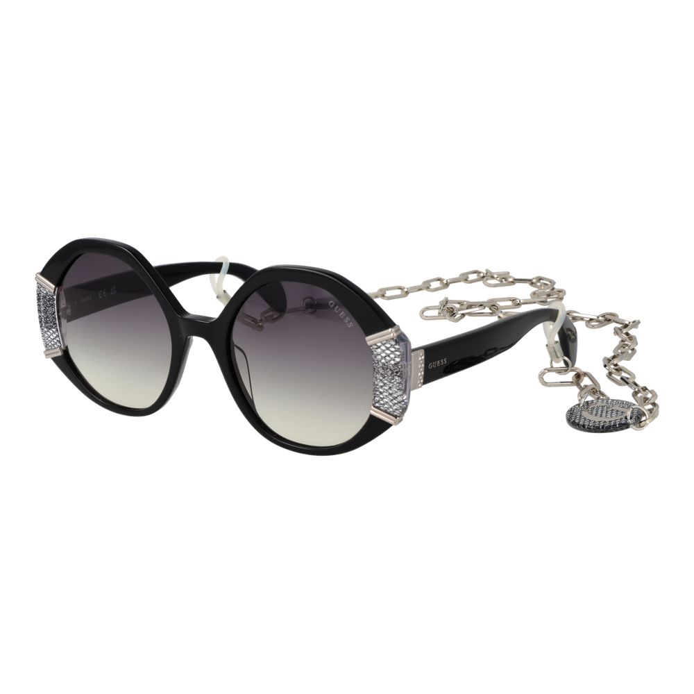 Guess Ochelari de Soare Negri din Acetat