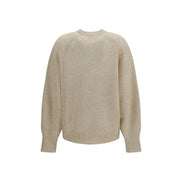 Brunello Cucinelli Pulover Bej din Mohair