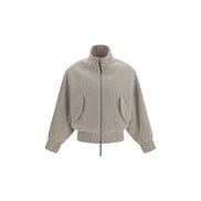 Jacquemus Bomber Bej din Lână