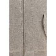 Jacquemus Bomber Bej din Lână