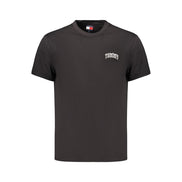 Tommy Hilfiger Tricou Negru din Bumbac pentru Bărbați