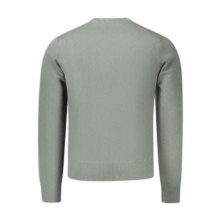 Hugo Boss Pulover Verde din Bumbac pentru Bărbați