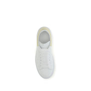 Alexander McQueen Pantofi Sport Albi din Piele de Vițel