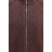 Brunello Cucinelli Bordeaux Cashmere Cardigan