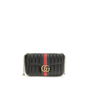 Gucci Black Calf Leather Shoulder Bag