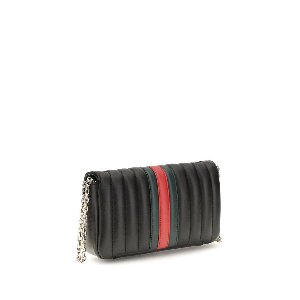 Gucci Black Calf Leather Shoulder Bag
