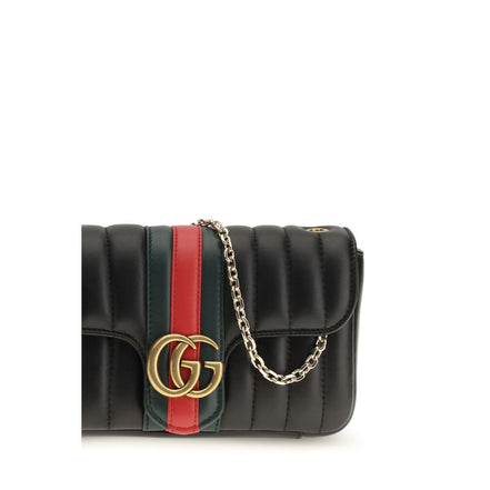 Gucci Black Calf Leather Shoulder Bag