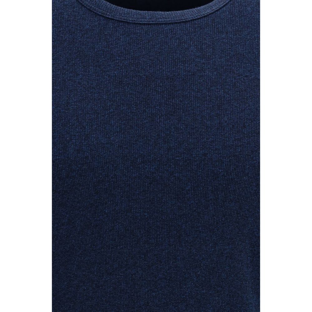 Brunello Cucinelli Tricou Albastru din Bumbac