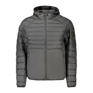 Hugo Boss Geacă Neagră din Poliester pentru Bărbați