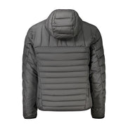 Hugo Boss Geacă Neagră din Poliester pentru Bărbați