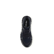 Prada Pantofi Sport Albaștri din Material Textil