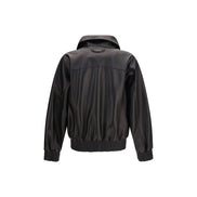 Balenciaga Geacă din Piele de Miel Neagră