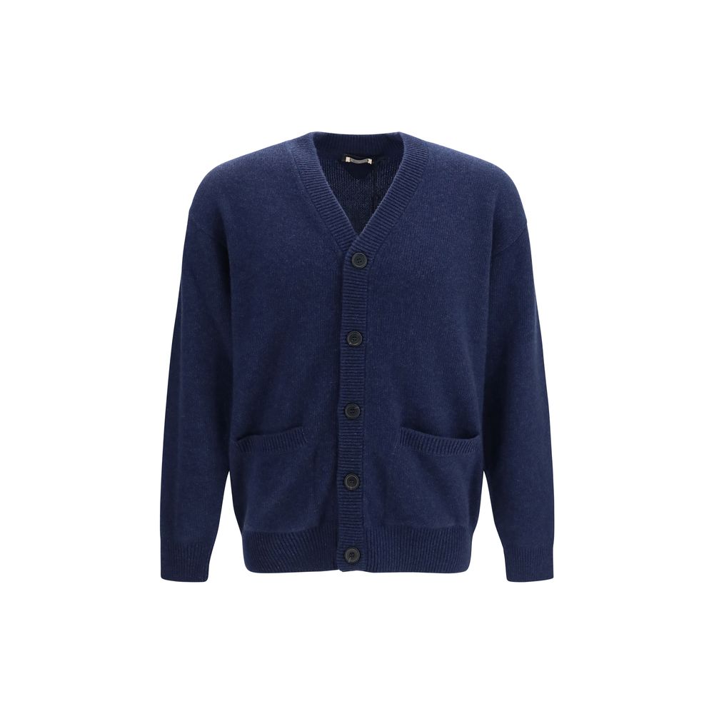 Prada Cardigan Albastru din Cașmir