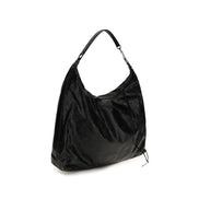 Balenciaga Geantă de Umăr Neagră din Piele de Miel