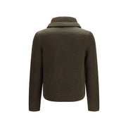 Moncler Grenoble Bluză Maro din Lână