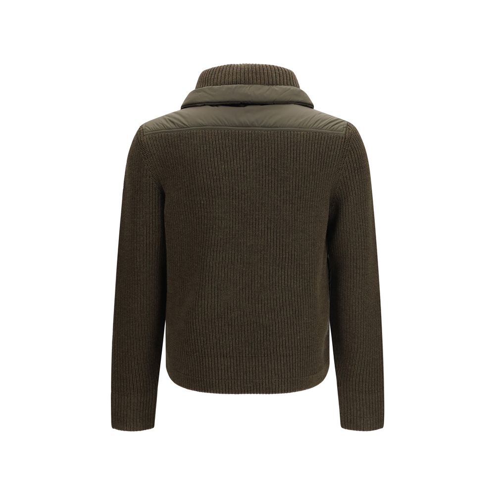 Moncler Grenoble Bluză Maro din Lână