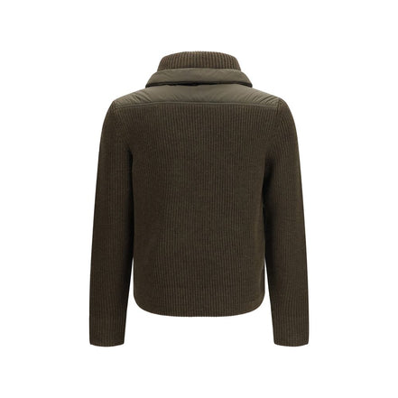 Moncler Grenoble Bluză Maro din Lână