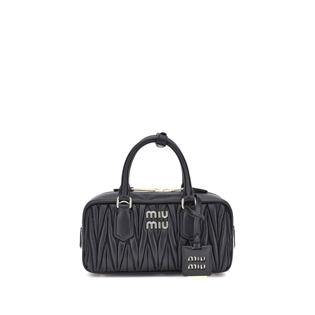 Miu Miu Black Calf Leather Handbag