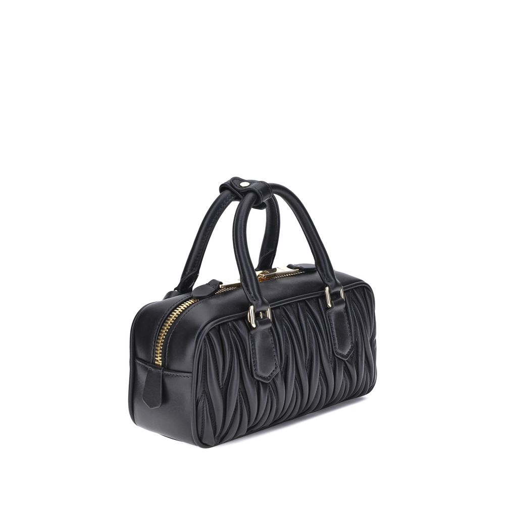 Miu Miu Black Calf Leather Handbag