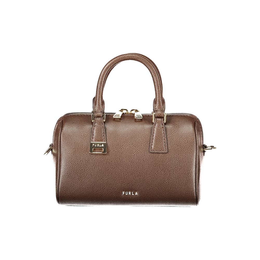 Furla Geantă Maro din Piele pentru Damă