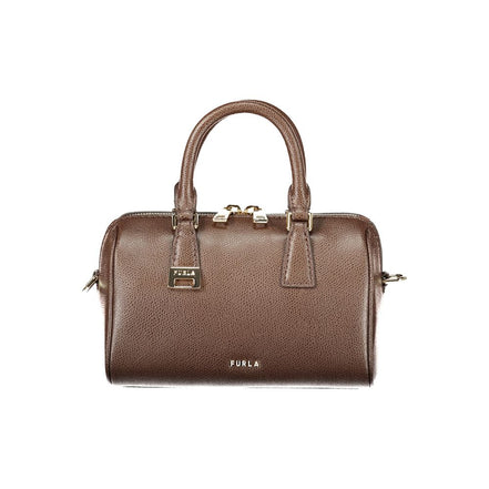 Furla Geantă Maro din Piele pentru Damă