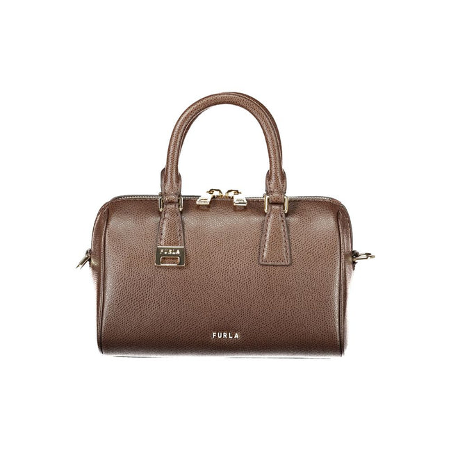 Furla Geantă Maro din Piele pentru Damă