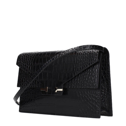 Tom Ford Clutch Negru din Piele