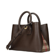 Burberry Geantă de Mână Maro din Piele