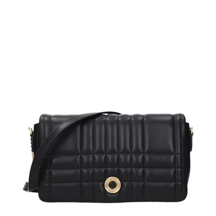 Burberry Geantă Crossbody Neagră din Piele
