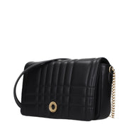 Burberry Geantă Crossbody Neagră din Piele