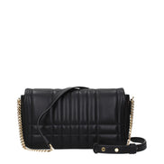 Burberry Geantă Crossbody Neagră din Piele