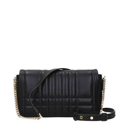 Burberry Geantă Crossbody Neagră din Piele