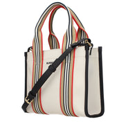 Burberry Geantă de Mână Bej din Material Textil
