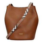 Burberry Geantă Crossbody Maro din Piele