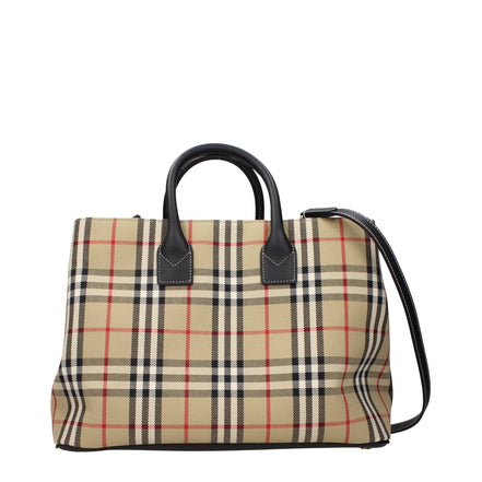 Burberry Beige Fabric Handbag