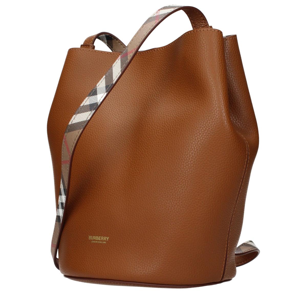 Burberry Geantă Crossbody Maro din Piele