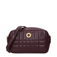 Burberry Geantă Crossbody Roșie din Piele