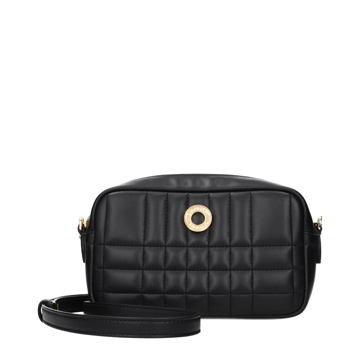 Burberry Geantă Crossbody Neagră din Piele