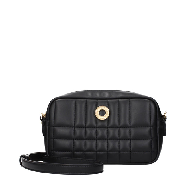 Burberry Geantă Crossbody Neagră din Piele