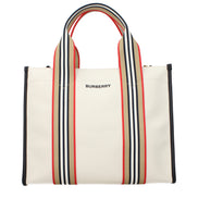 Burberry Geantă de Mână Bej din Material Textil