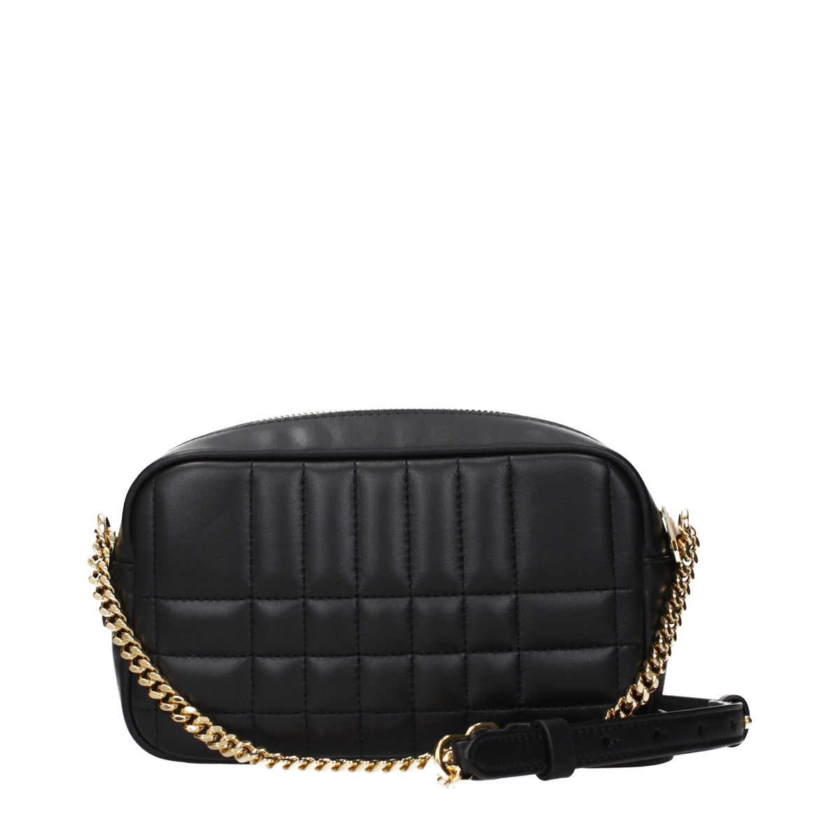 Burberry Geantă Crossbody Neagră din Piele