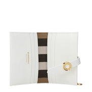 Burberry Portofel Alb din Piele