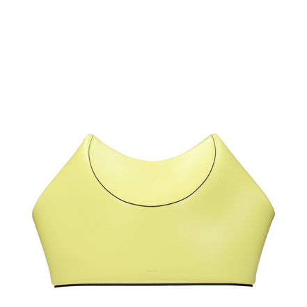 Givenchy Clutch Galben din Piele